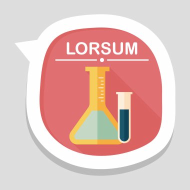 Uzun Gölge, eps10 tüp düz simgesiyle