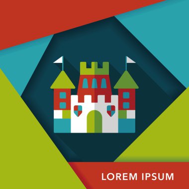 Uzun Gölge, eps10 ile kale düz simgesi