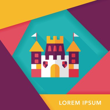 Uzun Gölge, eps10 ile kale düz simgesi