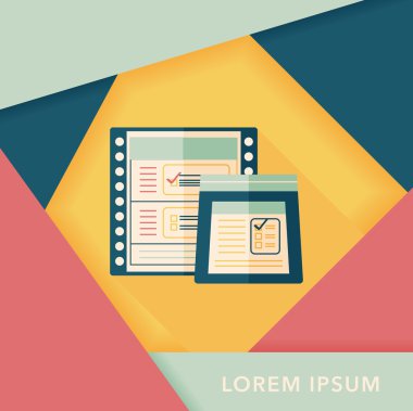 Uzun gölgeli yassı haplar