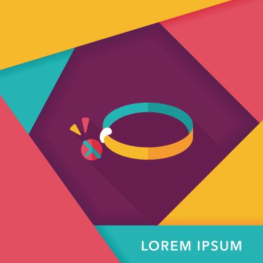 Uzun Gölge, eps10 ile evde beslenen hayvan köpek zincirleri düz simgesi