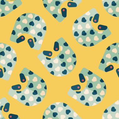 Bebek önlüğü uzun gölge, eps 10 düz simgesiyle