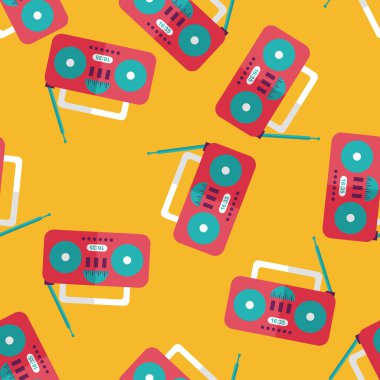 Uzun Gölge, eps10 radyo düz simgesi