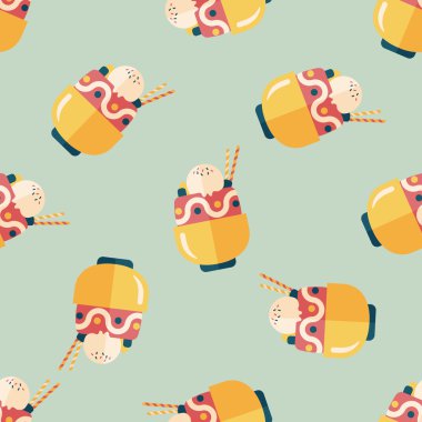 Uzun Gölge, eps10 dondurma düz simgesiyle