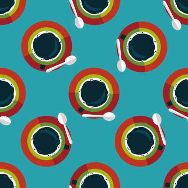 siyah kahve uzun gölge, eps10 düz simgesiyle