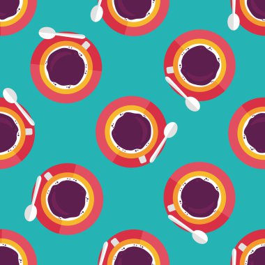 siyah kahve uzun gölge, eps10 düz simgesiyle