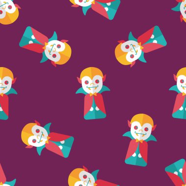 vampir düz simgesi ile uzun gölge, eps10