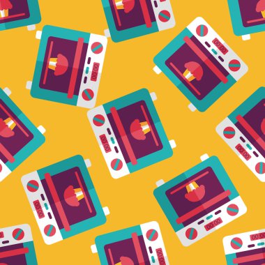 Uzun Gölge, eps10 ile mutfak eşyaları fırın düz simgesi