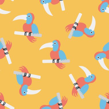 Uzun Gölge, eps10 ile evde beslenen hayvan papağan düz simgesi