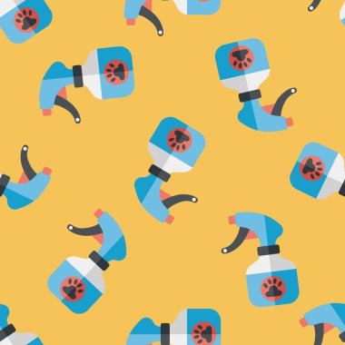 Uzun Gölge, eps10 ile evde beslenen hayvan şampuan düz simgesi