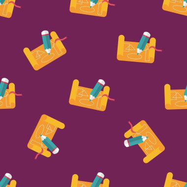 planı düz simgesi, eps10 Dikişsiz desen arka plan