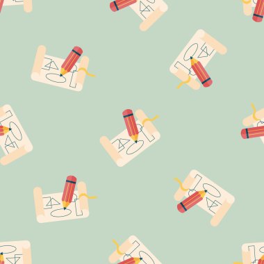 planı düz simgesi, eps10 Dikişsiz desen arka plan