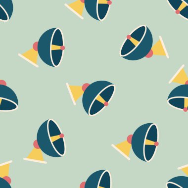 Uzay uydu düz simgesi, eps10 Dikişsiz desen arka plan