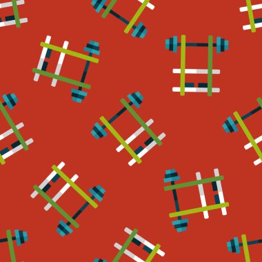 Halter düz simgesi, eps10 Dikişsiz desen arka plan