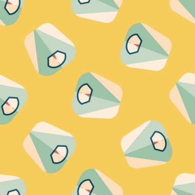 Ağırlık ölçek düz simgesi Dikişsiz desen arka plan