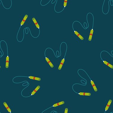 İp düz simgesi, eps10 Dikişsiz desen arka plan atlama