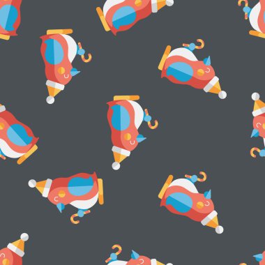 penguen düz simgesi, eps10 Dikişsiz desen arka plan