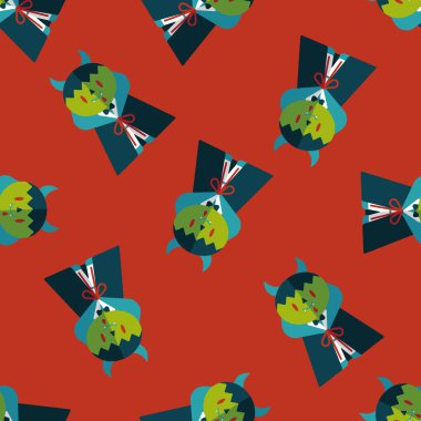 Vampir düz simgesi, eps10 Dikişsiz desen arka plan