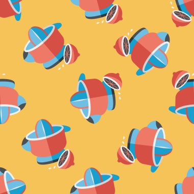 mutfak eşyaları meyve sıkacağı düz simgesi, eps10 Dikişsiz desen arka plan