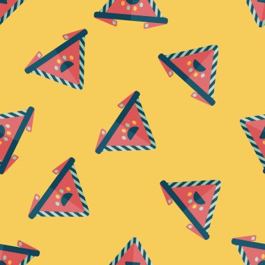 Evde beslenen hayvan köpek zincirleri düz simgesi, eps10 Dikişsiz desen arka plan