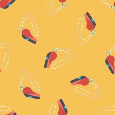 Düdük düz simgesi, eps10 Dikişsiz desen arka plan