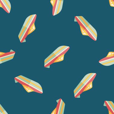 Nakliye gemisi düz simgesi, eps10 Dikişsiz desen arka plan