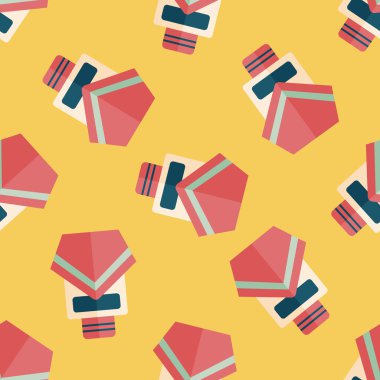 tekne düz simgesi Dikişsiz desen arka plan