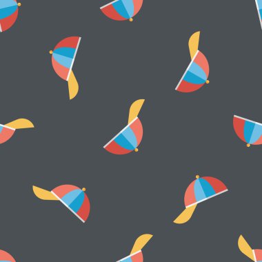 Bitkin kap düz simgesi, eps10 Dikişsiz desen arka plan