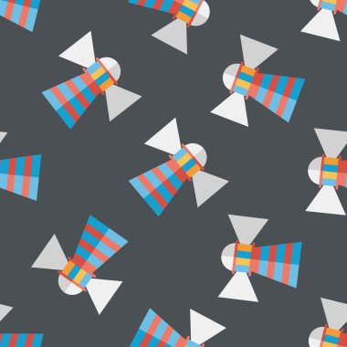 Deniz feneri düz simgesi, eps10 Dikişsiz desen arka plan