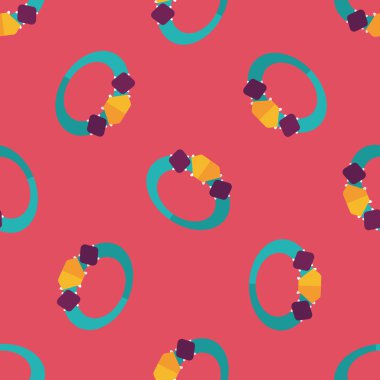 Elmas yüzük düz simgesi, eps10 Dikişsiz desen arka plan teklif