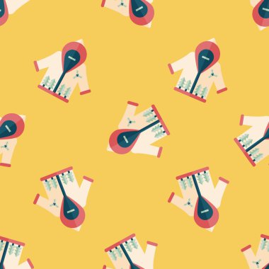 Noel giysileri düz simgesi, eps10 Dikişsiz desen arka plan