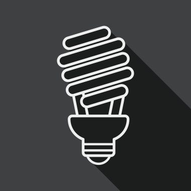 Çevre koruma kavramı düz simgesi uzun gölge, eps1, satırı simgesi