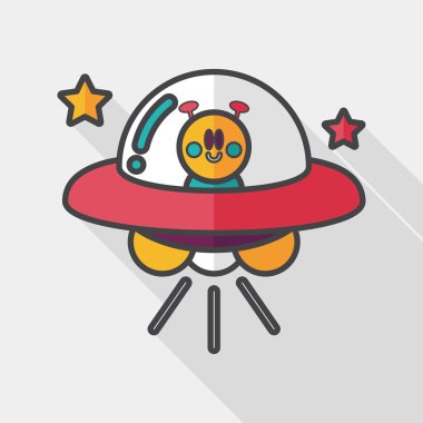 Uzun Gölge, eps10 alanı düz simgesiyle