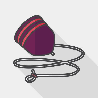 Peg uzun gölge, eps10'deki en iyi düz simgesi