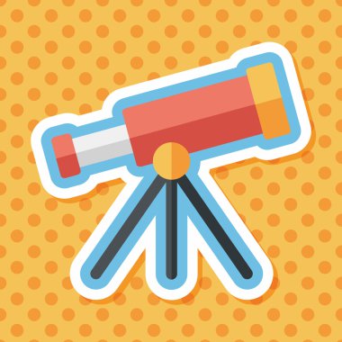 Uzun Gölge, eps10 Uzay Teleskobu düz simgesiyle