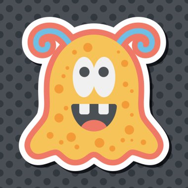 Uzun Gölge, eps10 alanı yabancı düz simgesiyle