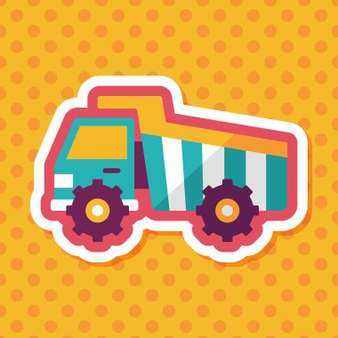 Uzun Gölge, eps10 ile ulaşım tarak düz simgesi