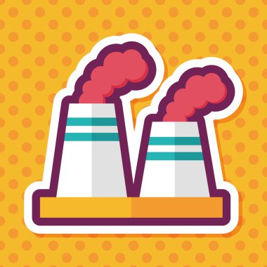 Uzun Gölge, eps1 ile çevre koruma kavramı düz simgesi