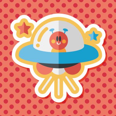 Uzun Gölge, eps10 alanı düz simgesiyle