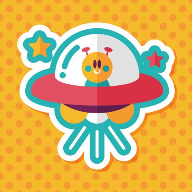 Uzun Gölge, eps10 alanı düz simgesiyle