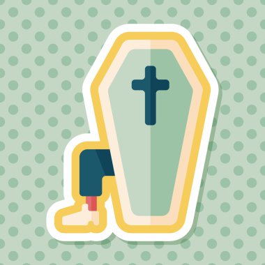 Uzun Gölge, eps10 ile tabut Teras simgesi