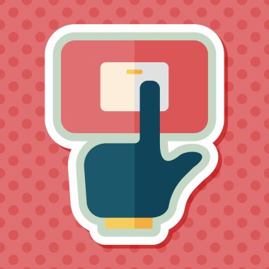 Uzun Gölge, eps1 ile çevre koruma kavramı düz simgesi