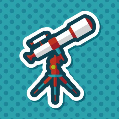 Uzun Gölge, eps10 Uzay Teleskobu düz simgesiyle