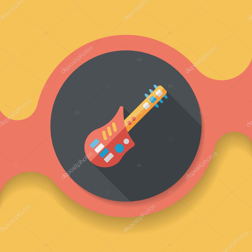 flat guitar toy