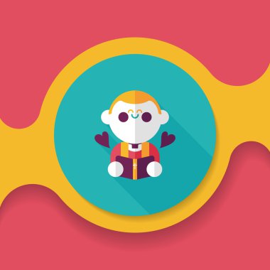 Düğün papazı uzun gölgeli düz ikon, bölüm 10, başkanlık ediyor. 