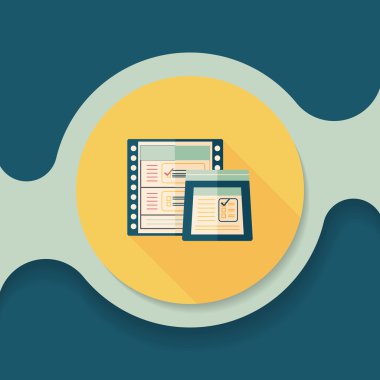 Uzun gölgeli yassı haplar