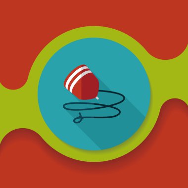 Peg uzun gölge, eps10'deki en iyi düz simgesi