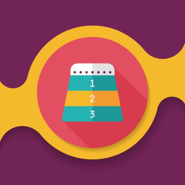 Uzun Gölge, eps10 ile atlama atı düz simgesi