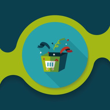 Uzun Gölge, eps10 alışveriş mevcut düz simgesiyle