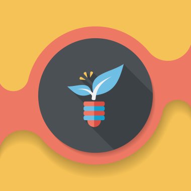 Uzun Gölge, eps1 ile çevre koruma kavramı düz simgesi